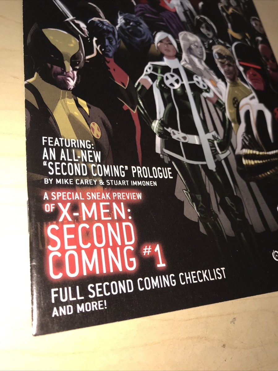 X-MEN SECOND COMING #1 (-9.6) PREPARE/MARVEL COMICS | eBay