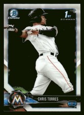 2018 Bowman Chrome #BCP207 Chris Torres Prospects Extra 35% Off 4+