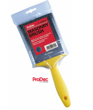 ProDec 4" Inch 100mm Masonary Brush Painters Plasterer Paint Brush Masonry Trade