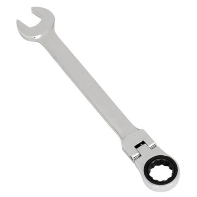 TOOLTIME-PRO 13MM METRIC CHROME VANADIUM STEEL FLEXI FLEXIBLE COMBINATION RATCHET SPANNER
