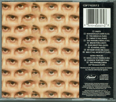 QUEEN-The Miracle US CD | eBay