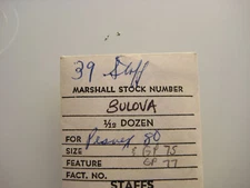 GIRARD PERREGAUX 75 / 77 STAFF (2) - NOS PESEUX 80