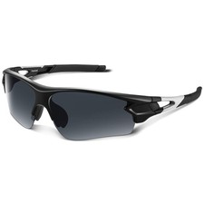 Polarized Sports Sunglasses for Men Women Youth Baseball Fishing Cycling Runn...