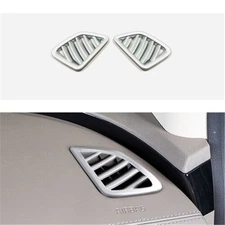 Silver Instrument Uppper Air Vent Outlet Trim Cover For Kia Carnival 2022-2023