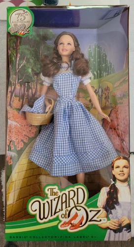 75th Anniversary Wizard Of Oz Dorothy Barbie Doll 