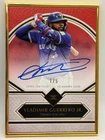 2025 Topps Definitive Collection Vladimir Guerrero Jr. Gold Frame Autograph /5