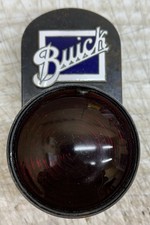 Original 1920s Vintage Buick Type A Tail Light Tail Old W Porcelain Badge
