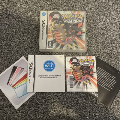 Pokémon Pokemon Platin Version - Nintendo DS - Nur Hülle und Handbuch - Ohne Spiel 