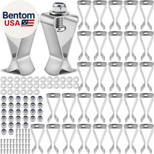 30 Set Window Well Cover Clips outside 1.4 X 0.7 X 0.5 Inch Egress Window Well C