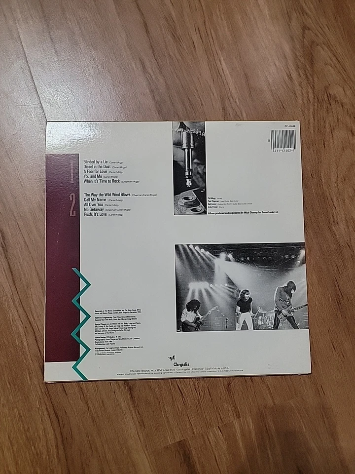 UFO Vinyl LP Making Contact CHR 1402 Chrysalis 1983 NrM/G+ Like New - Image 4 of 4