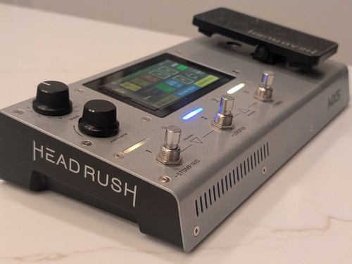 HeadRush MX5 Special Edition Silver Guitar Amp Modeler Multi-Effects Amp Mod
