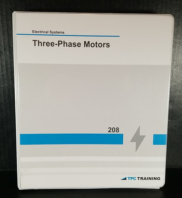 TPC TRAINING SYSTEMS Three-Phase Motors New in Binder
