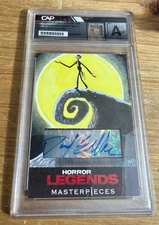 Horror Legends Masterpieces DANNY ELFMAN Signed NBX Sketch NIGHTMARE BEFORE XMAS
