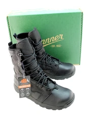New DANNER Resurgent Men 10 D Black Waterproof Tactical Uniform Boots MSRP $209