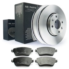 Bremsscheiben Beläge vorne 260mm belüftet für Dacia Logan Renault Clio Modus