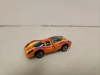 Vintage 1969 Mattel Hot Wheels Redline Porsche 917 Plastic Base Orange Tampo