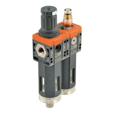 Riegler Filterregler + &Ouml;ler &raquo;SYNTESI&laquo; BG 1 G 1/8 20 &micro;m 0&hellip;8 bar RA