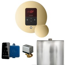 Mr Steam Basic Butler Steam Ctrl-Pkg w/Rnd iTempo Ctrl-Steamhead-Pol Brass