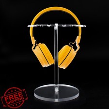 BVANQ Clear Acrylic Headphone Stand Universal Holder