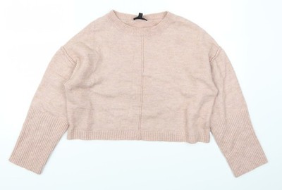 Rosa Pullover Pulli Damen UK Größe 4 Topshop