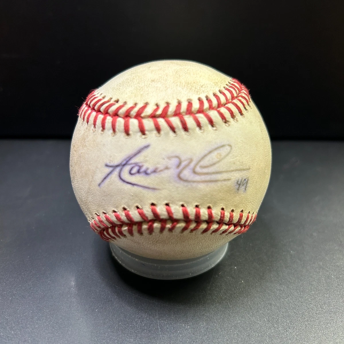 AARON NOLA サインボール UW UNDER WRAPS AARON NOLA FANATICS UNDER