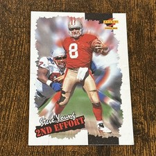 1996 Score Football Card Steve Young San Francisco 49ers #252
