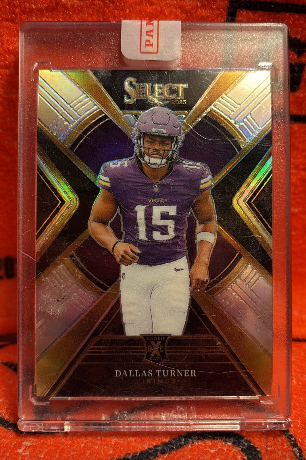 2023 Panini Select - 2024 Xrc Prizm Dallas Turner #520 (RC)