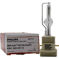 Philips MSR Gold 700/2 MiniFastFit Lamp for the SGM Elettronica Synthesis 700