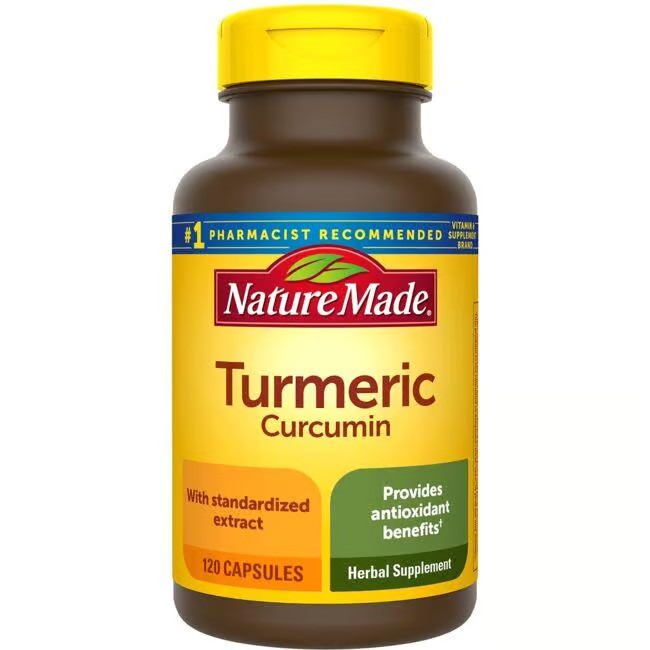 Куркумин из куркумы Nature Made 500 мг 120 капсул