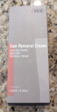 VGO Hair Removal Cream Skin Softening 4.06 oz exp: 12/2026