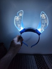Disney Lilo 6 Stitch Glow Light Jp Ears Headband Ear Pre-owned