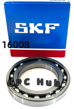 2pcs SKF 16008 Deep Groove Ball Bearing 40x68x9mm Fast shipment #