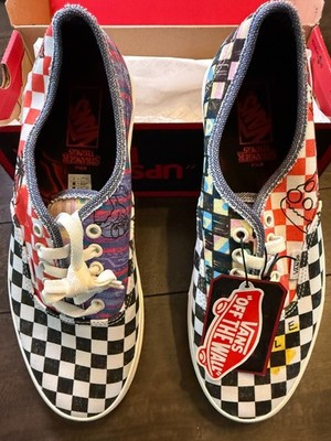 Vans Stranger Things X  Surfer Boy Pizza  VN0A5JMPBO5 Men s Shoes Size 10.5