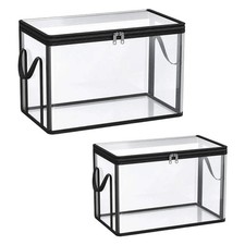 Transparent Stackable Storage Box - Large Capacity