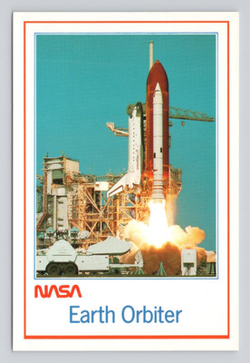 NASA Space Shuttle Discovery  Postcard Continental Unposted