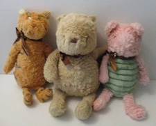 Disney Baby Classic Pooh Tigger Piglet 12" Soft Plush Set Kids Preferred
