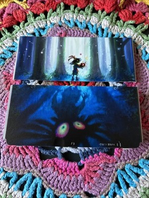 New Nintendo 3DS Faceplate ''Zelda'' Majoras Mask Link Horror Kid Navi Thal