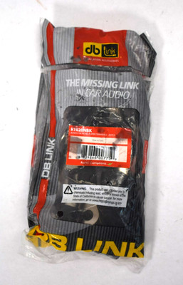 DB Link 20 Piece Black Nickel Plated Terminals 0 Gauge Bulk Pack RT020NBK