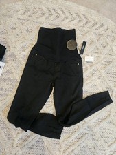 Ag Crop Materniry Jeans 27 Black