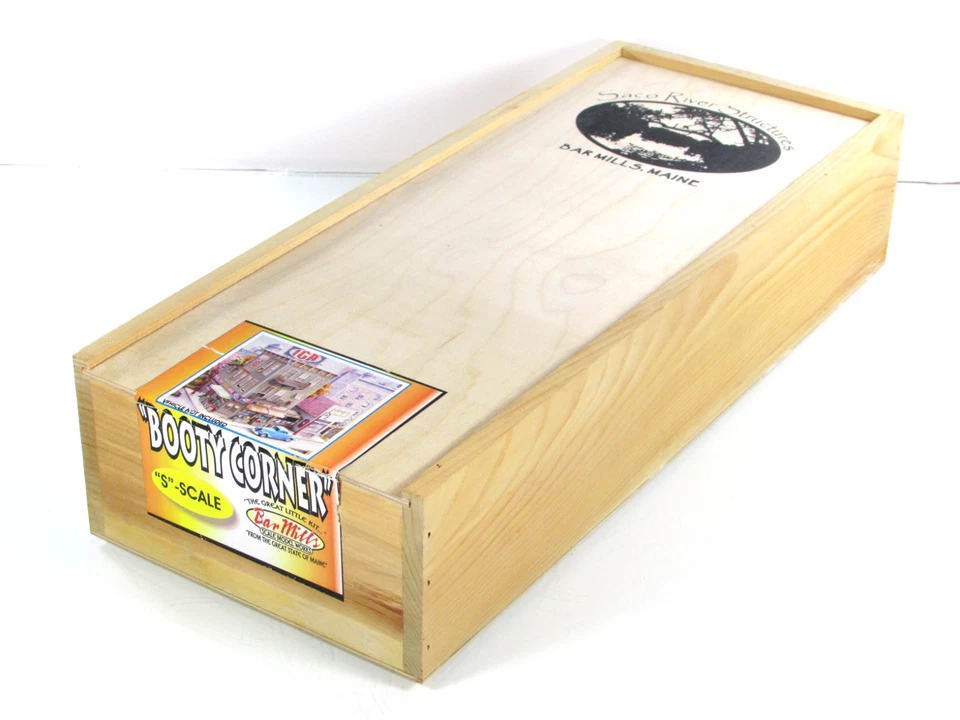 S 比例黄铜 * * BOOTY CORNER * * IGA 和商店前置建筑套件 - BAR MILLS 出品 — 第 4/4 张图片