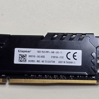 Kingston Fury 32GB (2x16GB) RAM DDR4 3466MHZ | eBay
