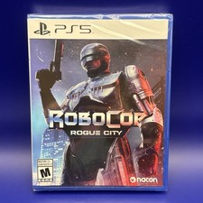 RoboCop: Rogue City - Sony PlayStation 5 PS5 Video Game Factory Sealed NIB