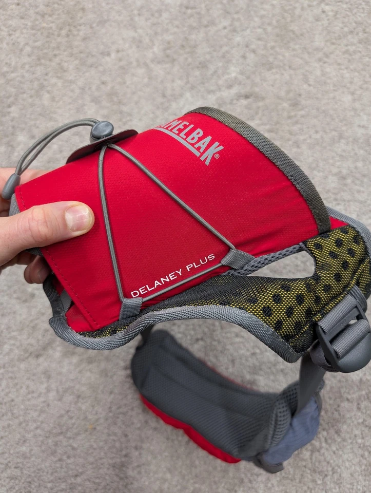 CamelBak Delaney Plus Hydration Waist Pack Running Belt Red Gray Bottle Holder - Image 3 of 4