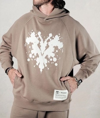 Mindless Labs INKBLOT HOODIE Size Large NWD (dot Back) 