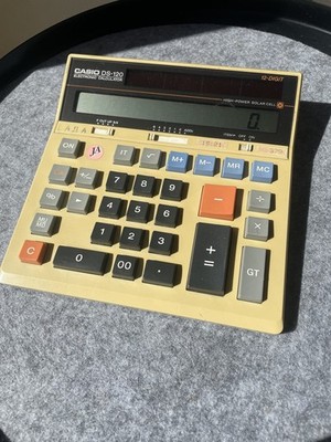 Casio DS 120  Elektronik Taschenrechner 
