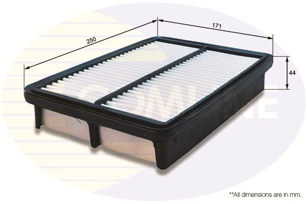 Air Filter 250 mm Length For Hyundai Tucson Kia Cerato Sportage COMLINE CHY12255