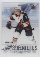 2017-18 Upper Deck Ice 2007-08 Retro Ice Premieres 54/149 Clayton Keller #2 4p5