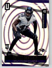 2019 Panini Unparalleled Whirl Patrick Onwuasor RC #44 /129 BAL