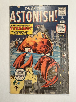 Tales to Astonish #10 Marvel Comics 1960 Jack Kirby Steve Ditko   VG