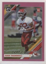 2019 Panini Donruss Optic Rookies Pink Prizm Juan Thornhill #130 8d2